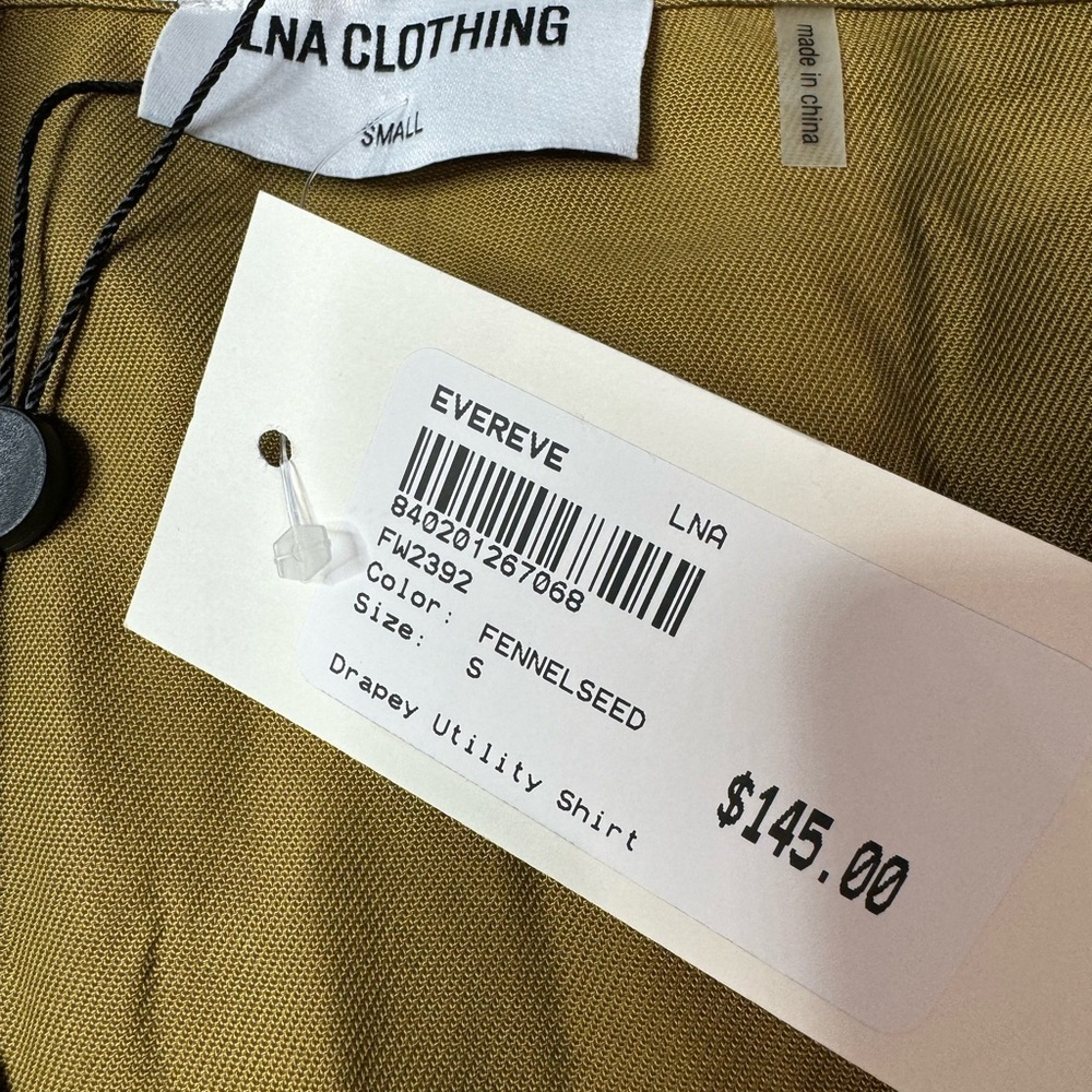 LNA Military Drawstring Blouse - Picture 5 of 7